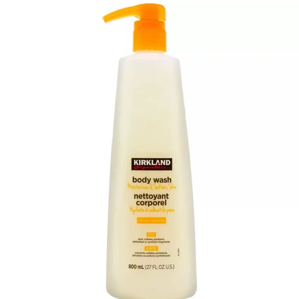Kirkland Signature Liquid Body Wash Natural Citrus 27 fl oz 2-count New - Picture 4 of 8